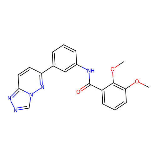2,3-dimethoxy-N-[3-([1,2,4]triazolo[4,3-b]pyridazin-6-yl)phenyl]benzamide structure