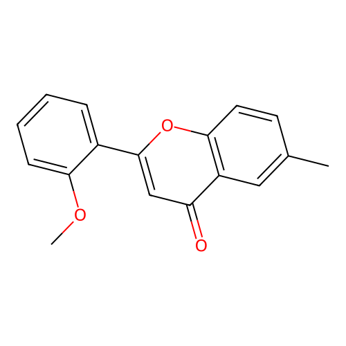 2'-Methoxy-6-methylflavone structure
