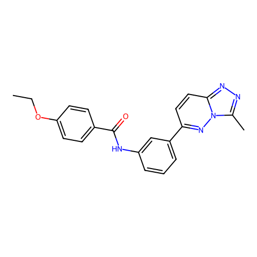 4-ethoxy-N-(3-(3-methyl-[1,2,4]triazolo[4,3-b]pyridazin-6-yl)phenyl)benzamide structure