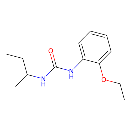 1-Butan-2-yl-3-(2-ethoxyphenyl)urea structure