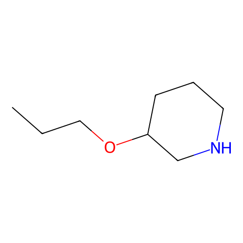 3-Propoxypiperidine structure