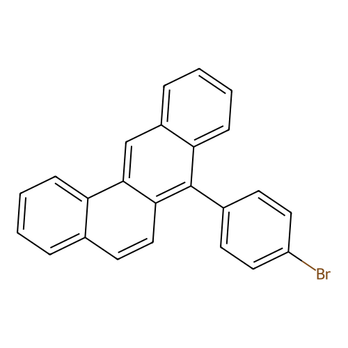 7-(4-Bromophenyl)tetraphene structure