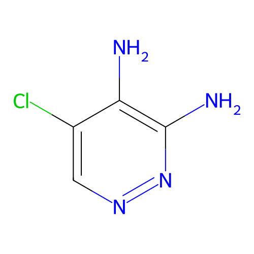 5-Chloropyridazine-3,4-diamine structure