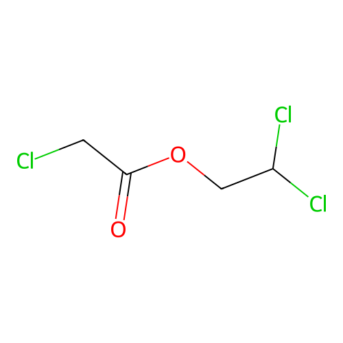 2,2-Dichloroethyl 2-chloroacetate structure