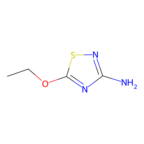 5-Ethoxy-1,2,4-thiadiazol-3-amine structure