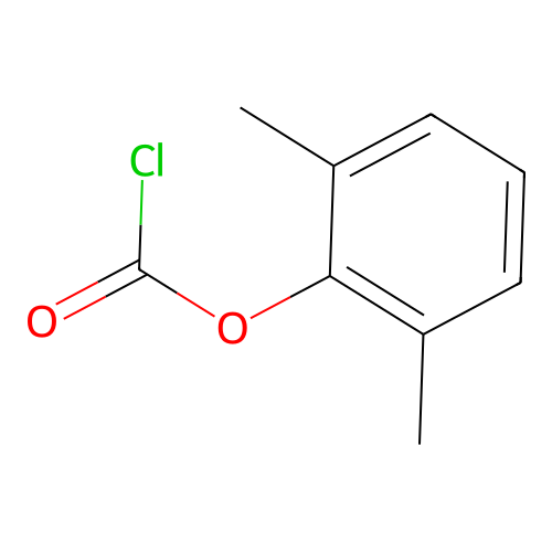 2,6-Dimethylphenyl carbonochloridate structure