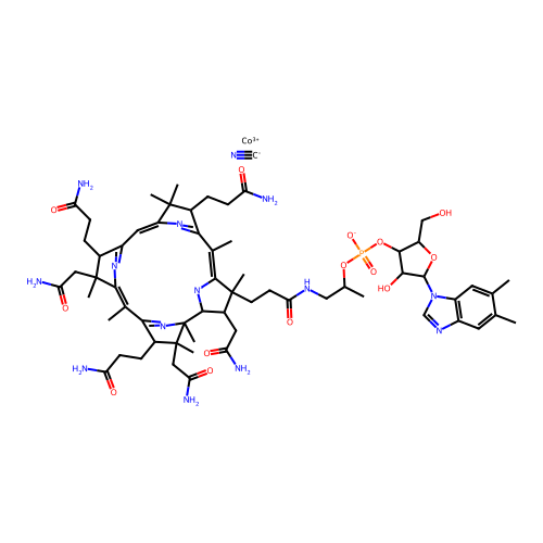 cyanocobalamin structure