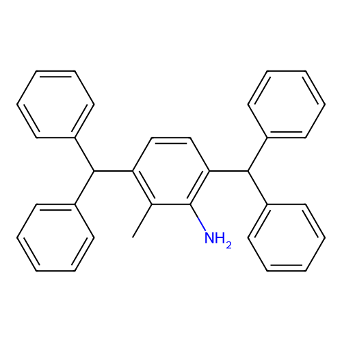 3,6-Bis(diphenylmethyl)-2-methylaniline structure