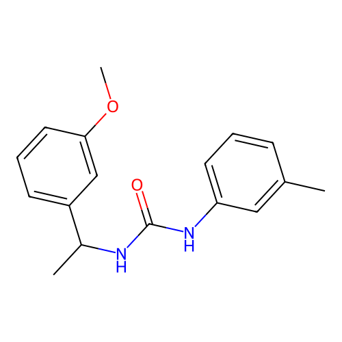 1-[1-(3-Methoxyphenyl)ethyl]-3-(3-methylphenyl)urea structure