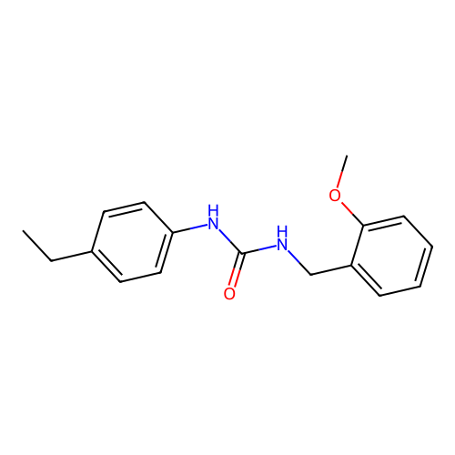1-(4-Ethylphenyl)-3-[(2-methoxyphenyl)methyl]urea structure