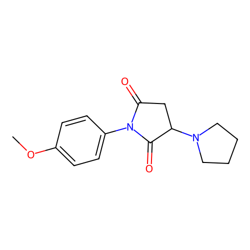 [1,3'-Bipyrrolidine]-2',5'-dione, 1'-(4-methoxyphenyl)- structure