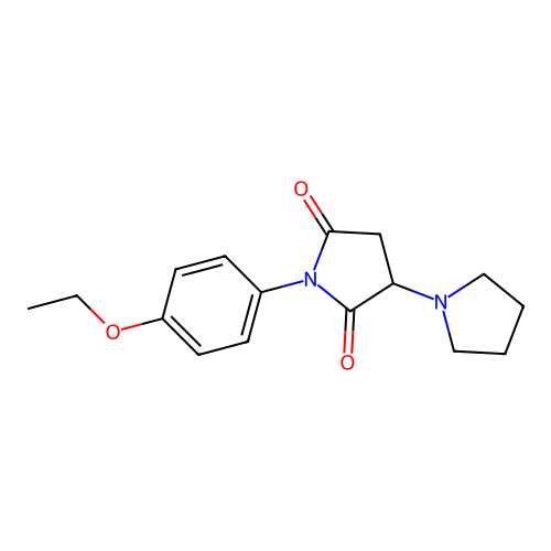 [1,3'-Bipyrrolidine]-2',5'-dione, 1'-(4-ethoxyphenyl)- structure