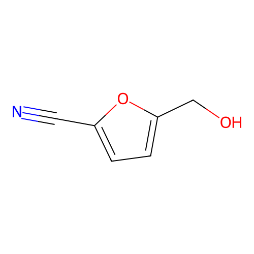 5-(Hydroxymethyl)furan-2-carbonitrile structure