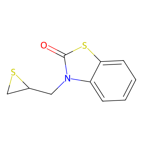 3-(Thiiran-2-ylmethyl)-1,3-benzothiazol-2-one structure
