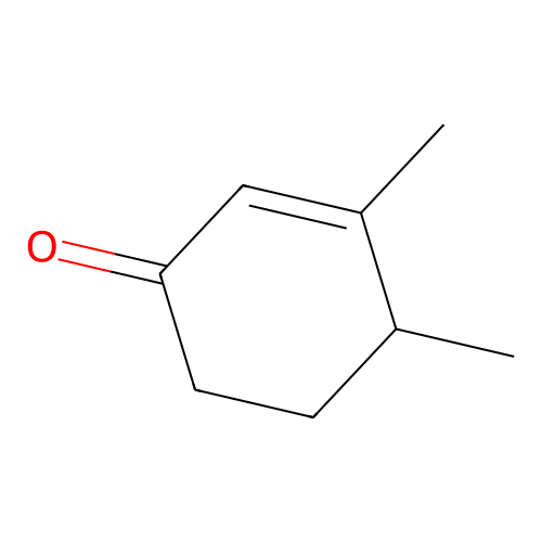 2-Cyclohexen-1-one, 3,4-dimethyl- structure