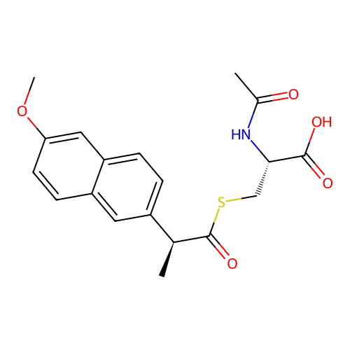 Cinaproxen structure