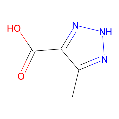 5-methyl-2H-1,2,3-triazole-4-carboxylic acid structure