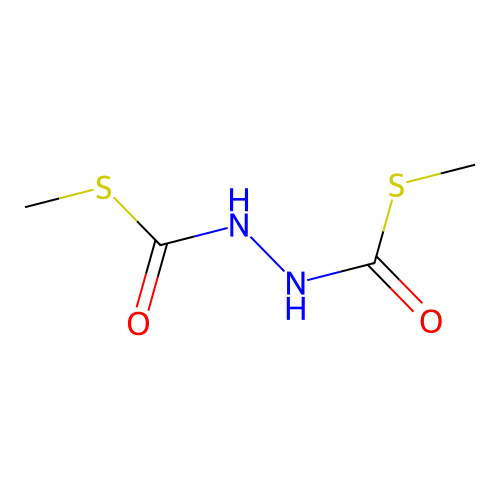 S,S-Dimethyl 1,2-hydrazinebis(monothioformate) structure