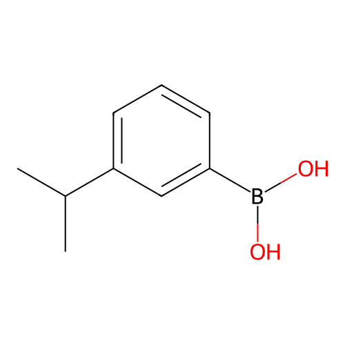 3-Isopropylbenzeneboronic acid structure