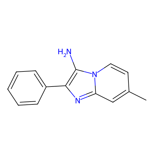 7-Methyl-2-phenylimidazo[1,2-a]pyridin-3-amine structure
