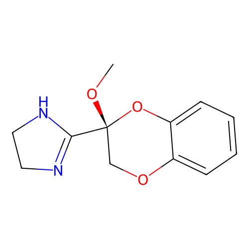 2-Methoxyidazoxan, (S)- structure