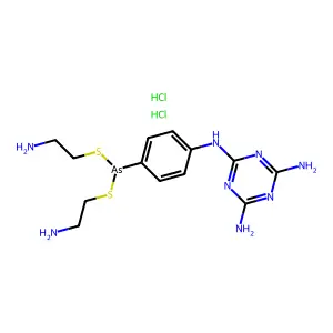 Melarsomine Dihydrochloride structure