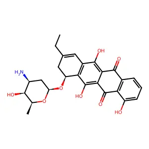 Akrobomycin structure
