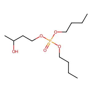 4-Dibutoxyphosphoryloxybutan-2-ol structure