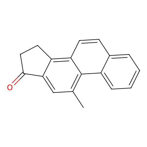 17H-Cyclopenta(a)phenanthren-17-one, 15,16-dihydro-11-methyl- structure