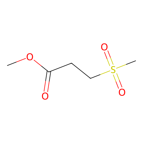 Methyl 3-(methylsulfonyl)propanoate structure
