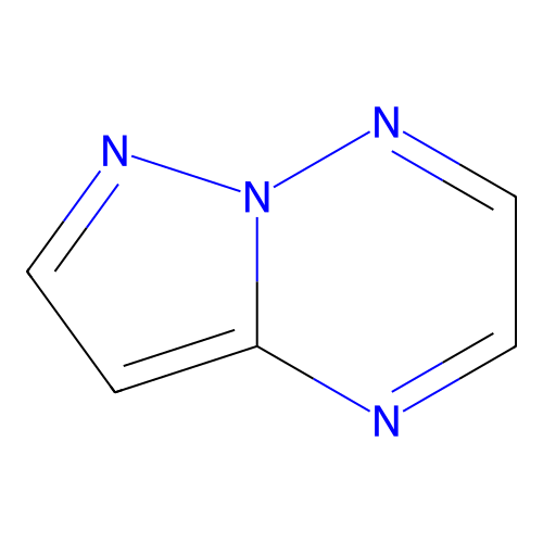 Pyrazolo[1,5-b][1,2,4]triazine structure