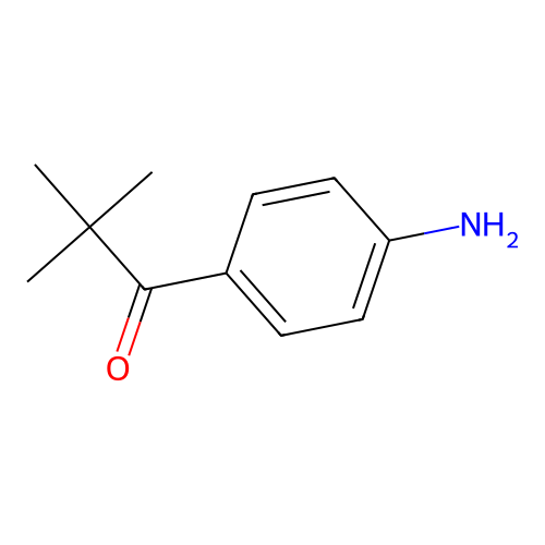 1-(4-Aminophenyl)-2,2-dimethylpropan-1-one structure