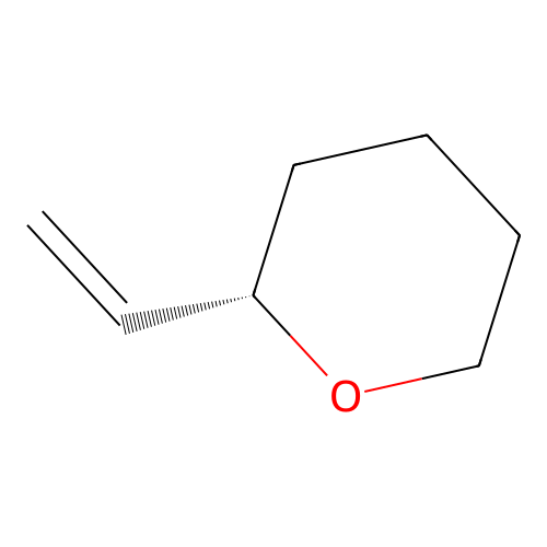 (2S)-2-ethenyloxane structure