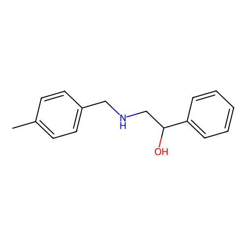 2-{[(4-Methylphenyl)methyl]amino}-1-phenylethan-1-ol structure