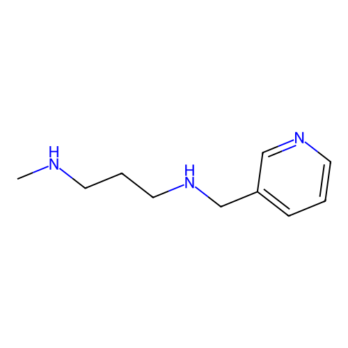 N1-Methyl-N3-(3-pyridinylmethyl)-1,3-propanediamine structure