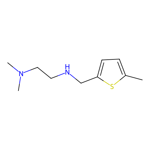 N',N'-dimethyl-N-[(5-methylthiophen-2-yl)methyl]ethane-1,2-diamine structure
