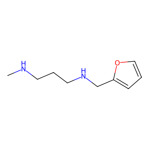 N1-(2-Furylmethyl)-N3-methyl-1,3-propanediamine structure