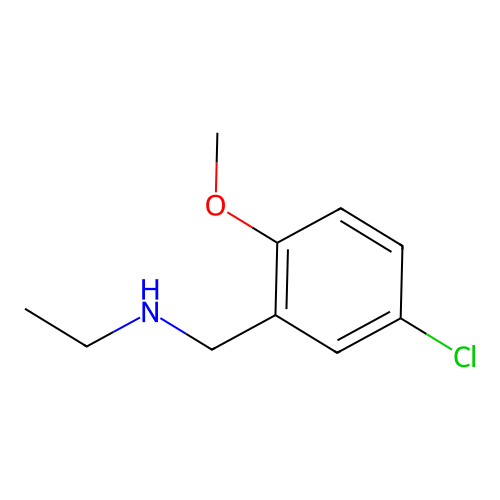 N-(5-chloro-2-methoxybenzyl)ethanamine structure