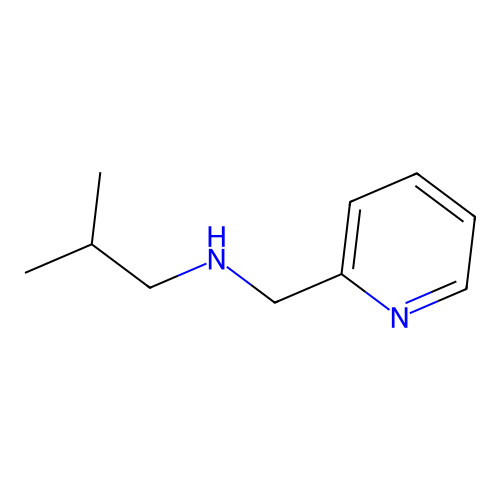 (2-Methylpropyl)(pyridin-2-ylmethyl)amine structure