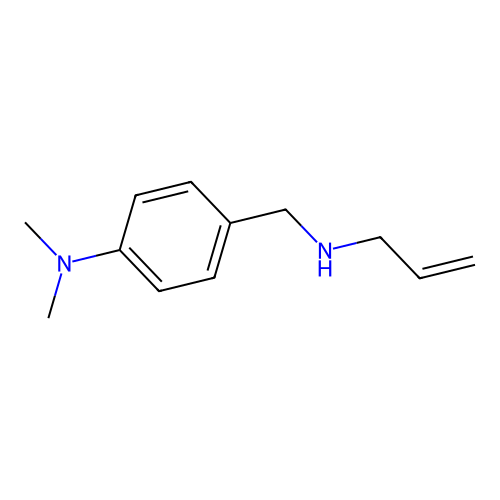 N,N-Dimethyl-4-{[(prop-2-en-1-yl)amino]methyl}aniline structure
