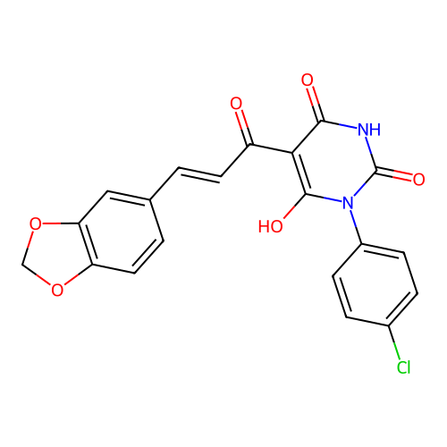 C20H13ClN2O6 structure
