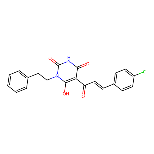C21H17ClN2O4 structure