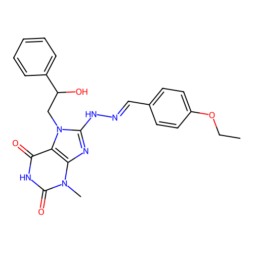 C23H24N6O4 structure