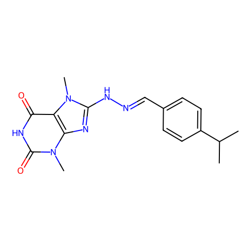 C17H20N6O2 structure