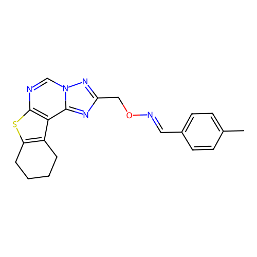 C20H19N5OS structure