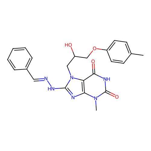 C23H24N6O4 structure