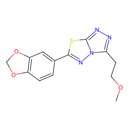 C13H12N4O3S structure