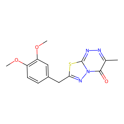 C14H14N4O3S structure