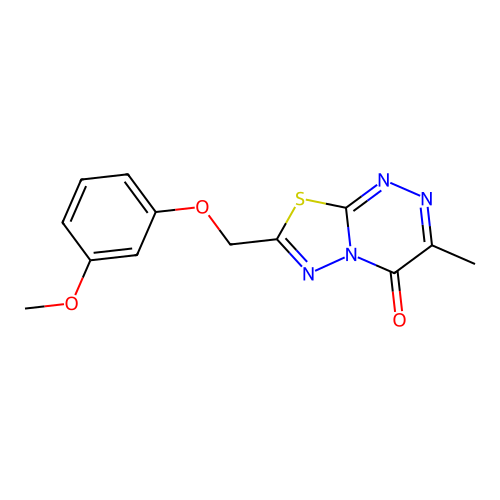 C13H12N4O3S structure