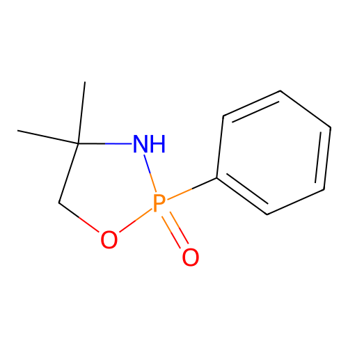 4,4-Dimethyl-2-phenyl-1,3,2lambda~5~-oxazaphospholidin-2-one structure